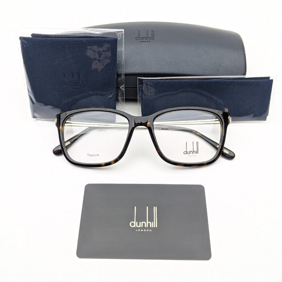 🕶️Made in Italy! Dunhill VDH035 Eyeglasses 53/17 145 | ALT221🕶️ - Picture 1 of 9